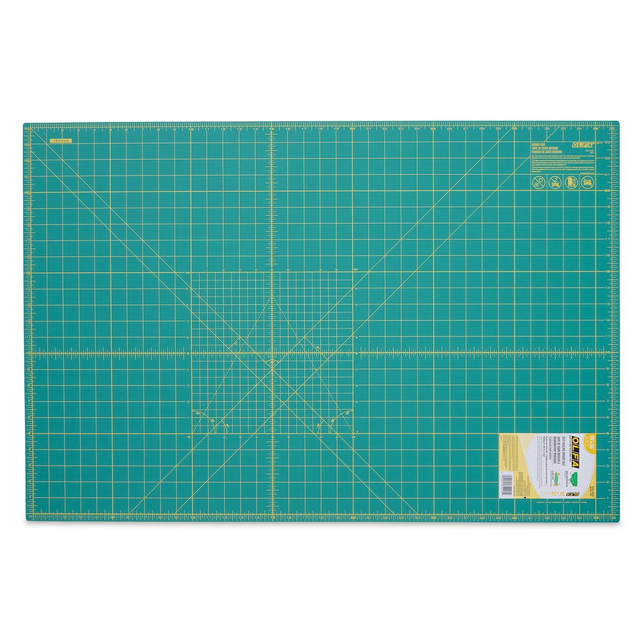 Olfa Self-Healing Rotary Cutting Mat - Green, 24" x 36"